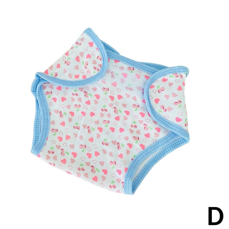 Toy doll baby cartoon diapers cotton cloth diapers